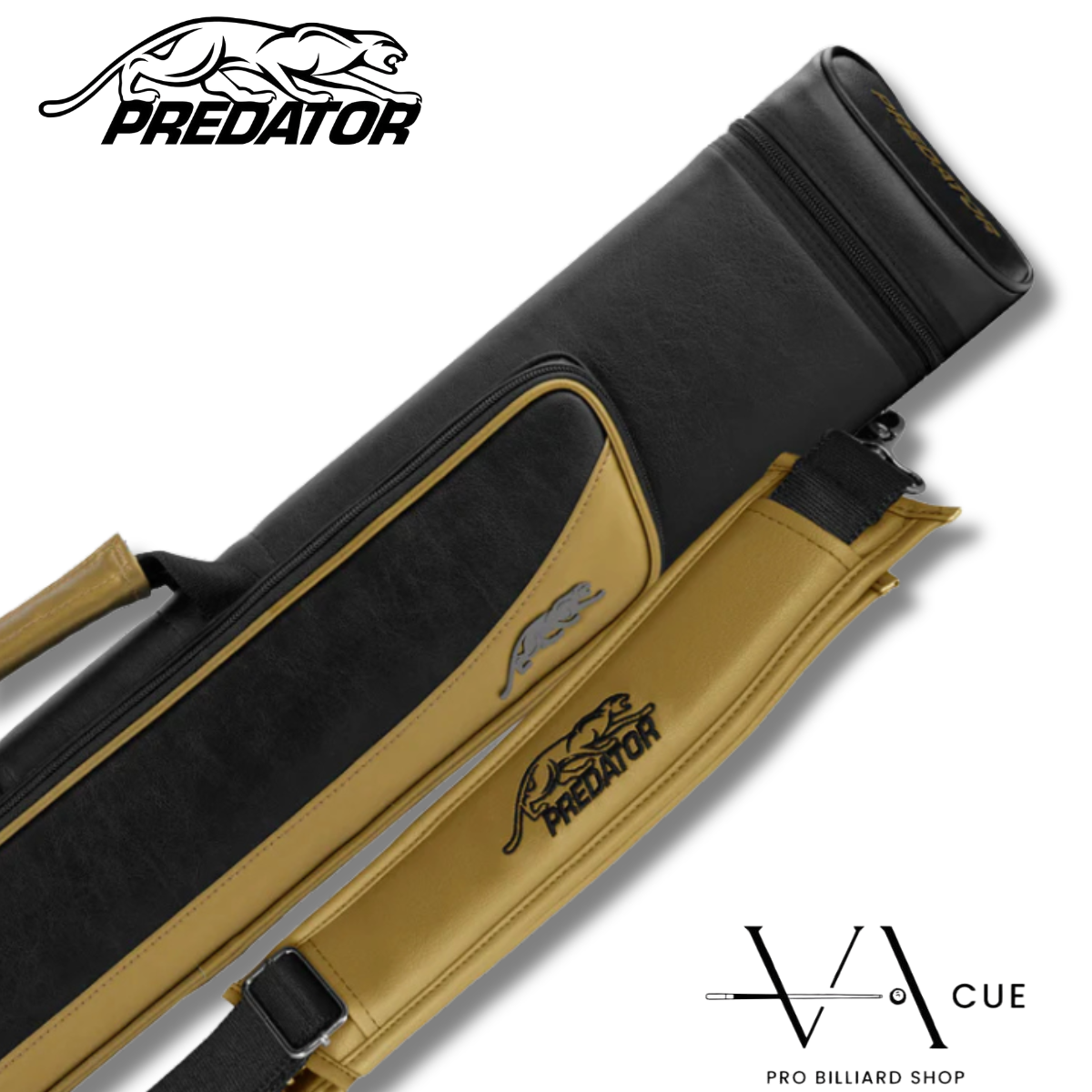 Predator Roadline 30th Anniversary Black and Gold 3x5 Hard Pool Cue Case