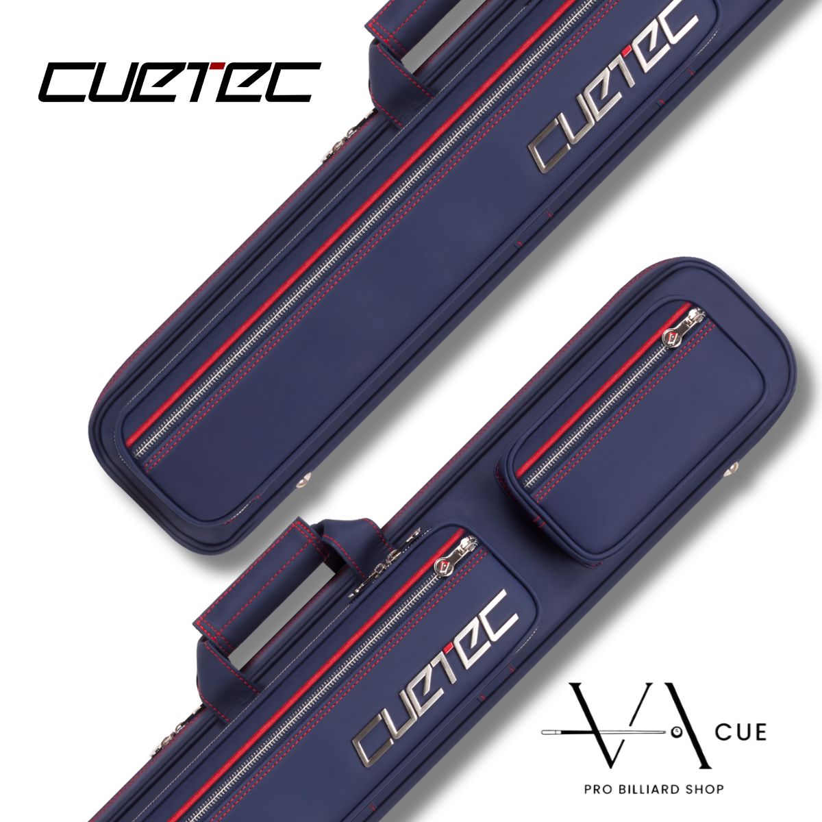 Cuetec Proline 4x8 Navy  - Cue Case