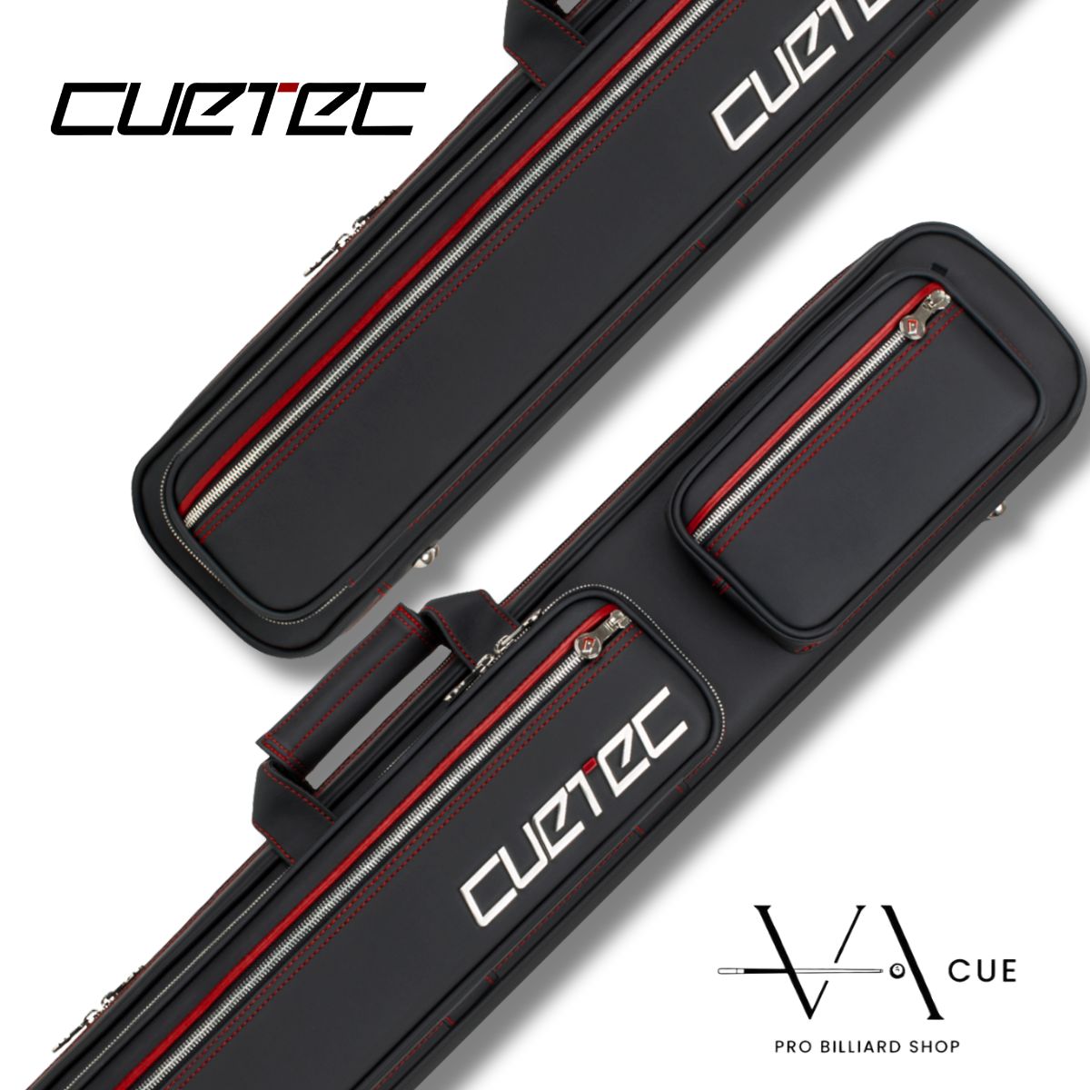 Cuetec Proline 4x8 Black  - Cue Case