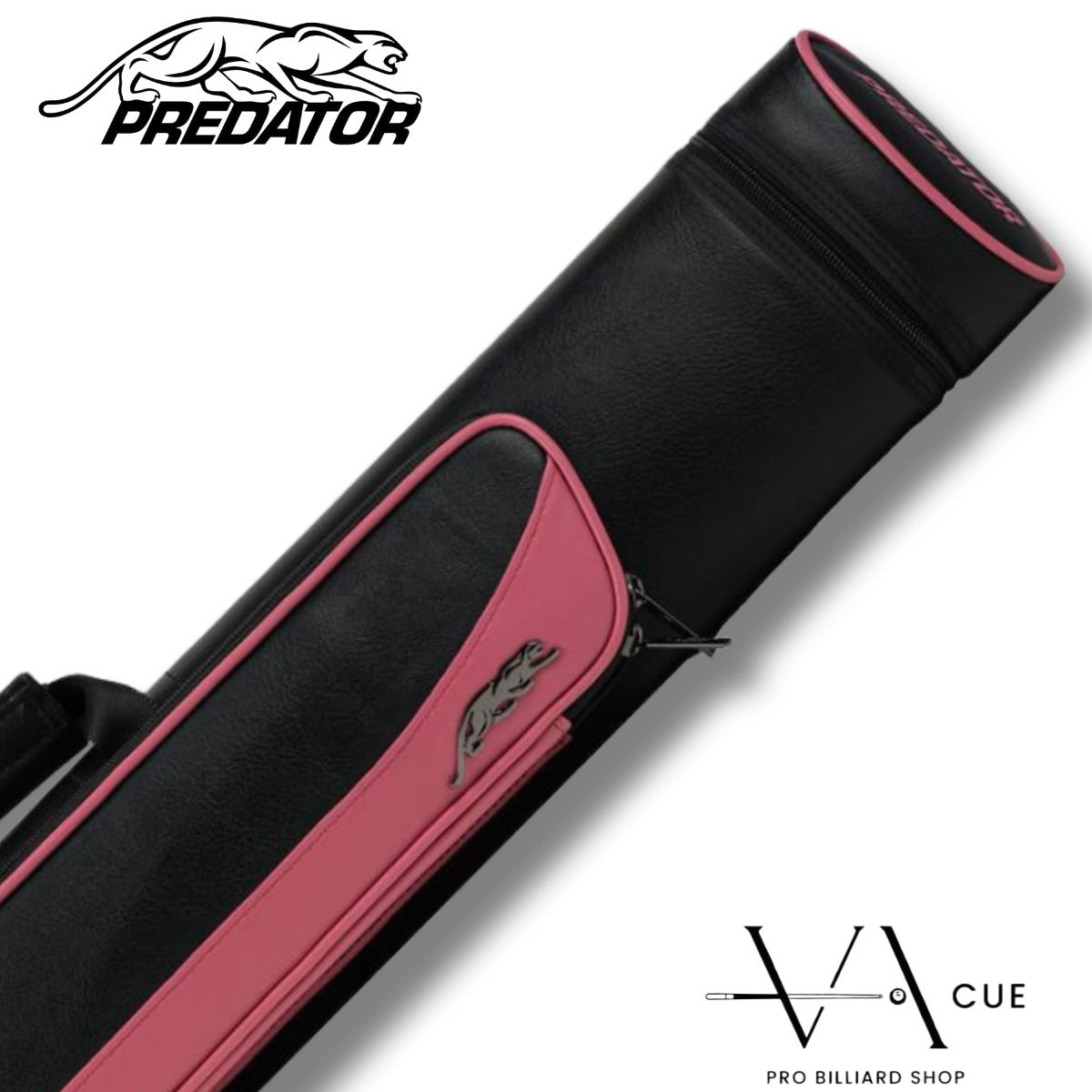 Predator Roadline 3x5 Hard Cue case - Black/Pink  - Cue Case