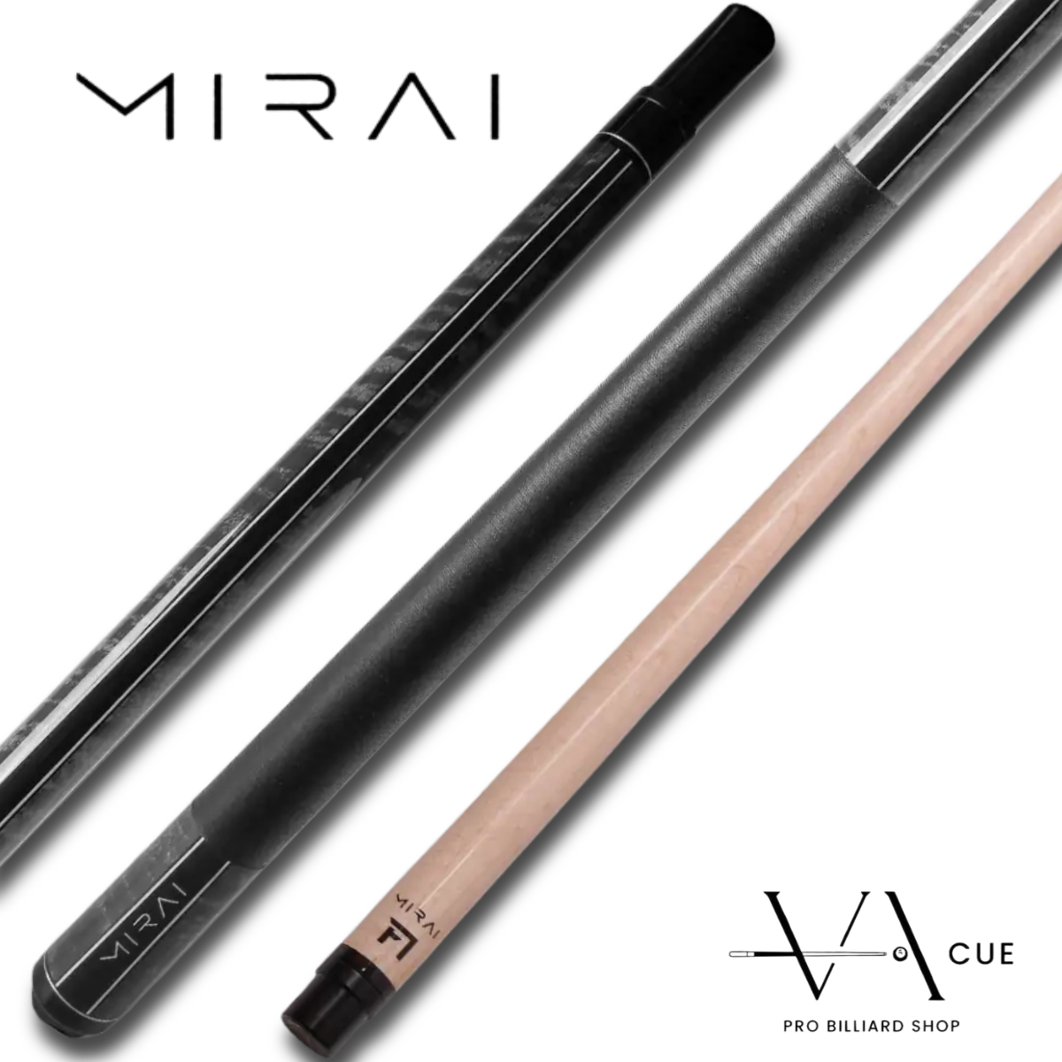 Mirai Turbo 03 Black Curly - Pool Cue